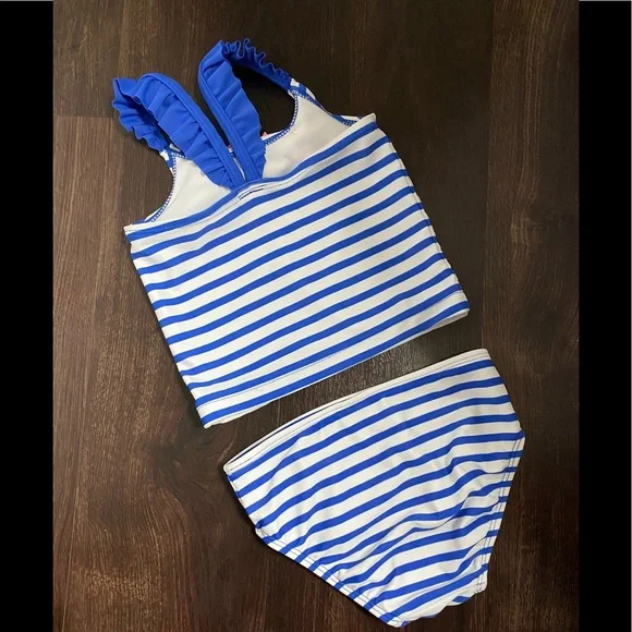 🇺🇸🌸🏖Cute 2 Pc Nautical Swimsuit